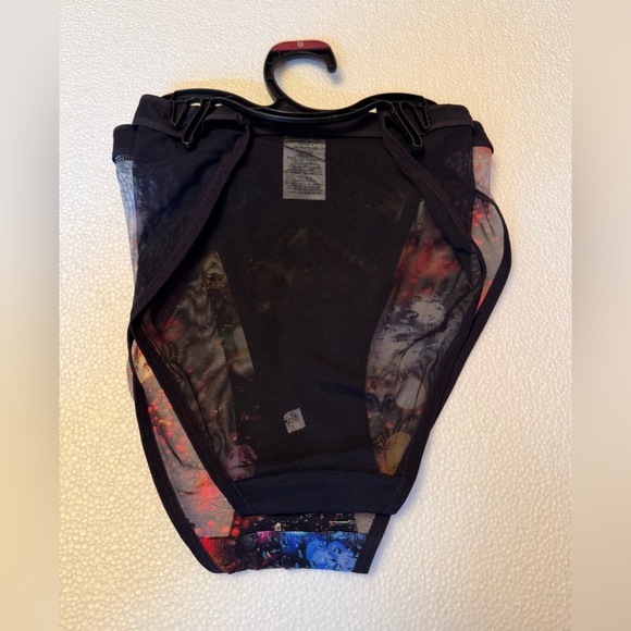 Parade Sheer Black and Multicolor Panties 2-Pack - Picture 3 of 4